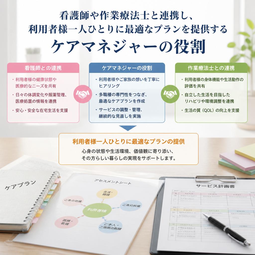 ケアマネジャーとの連携