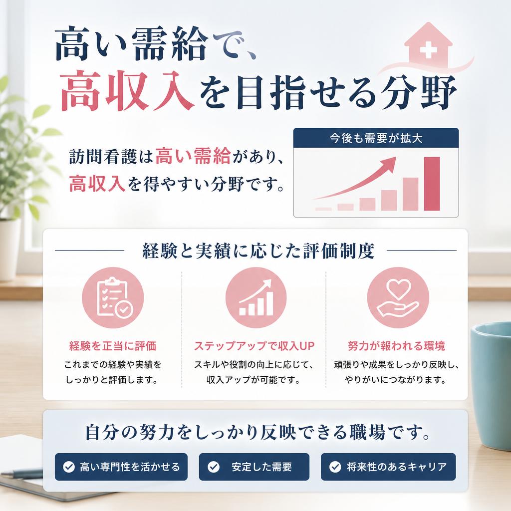 高収入も目指せる！